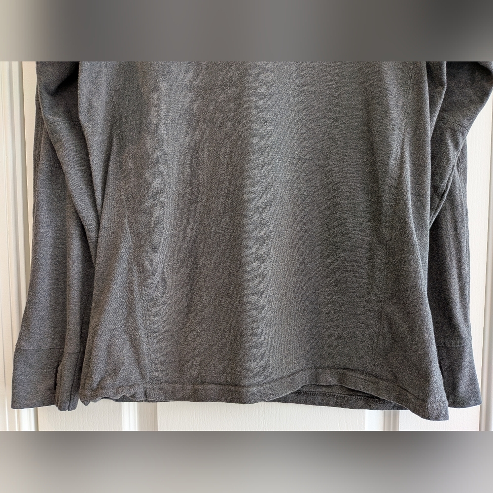 Kuhl Ace Pullover Charcoal Gray Organic Cotton Crewneck Long Sleeve Men's Size S - Picture 5 of 16
